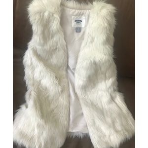 Old Navy Faux Fur Vest
